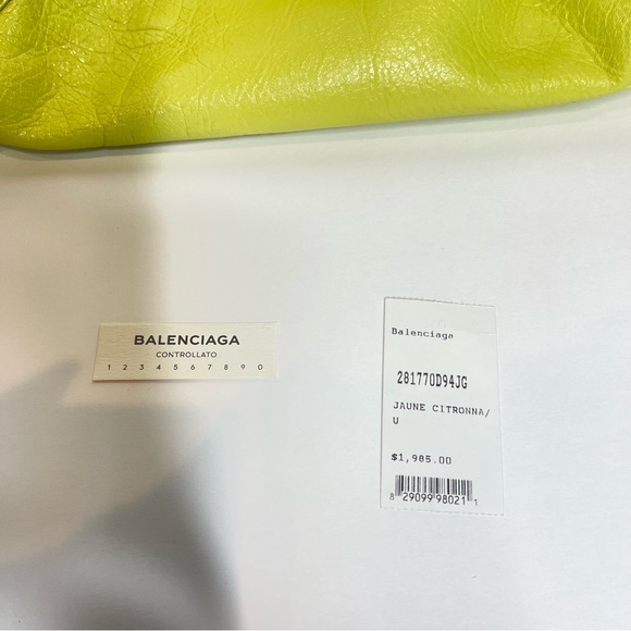 BALENCIAGA Classic City Neon Yellow June Citronna - Picture 5 of 17